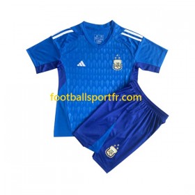 Tenue Argentine Gardien Enfant Troisieme 2023 Maillot de Foot